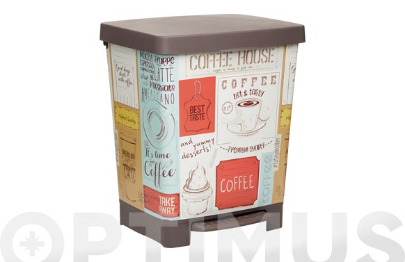 CUBO RECICL. C/PEDAL 23L/390X3