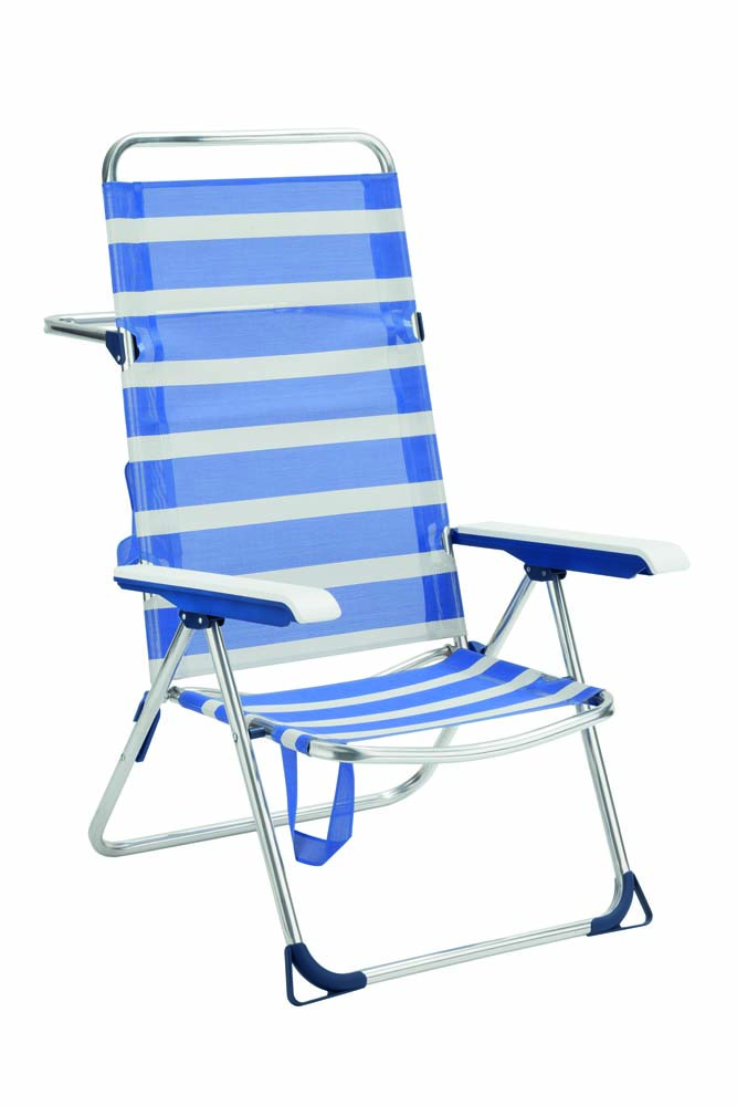 SILLA PLAYA CAMA ALTA ALCO AZU