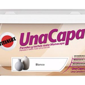 PINTURA MATE INT. BLANCO 4 LT