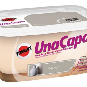 PINTURA PLAST GRIS MEDIO UNA C