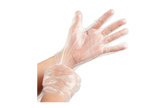 GUANTE DESECHABLE L09 TRA PLAS