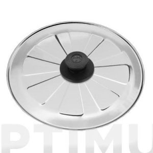 TAPA GIRATORTILLAS INOX 26 CM