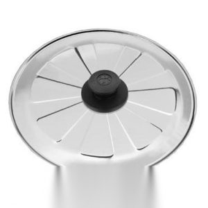 TAPA GIRATORTILLAS INOX 30 CM