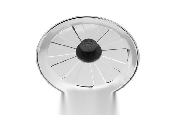 TAPA GIRATORTILLAS INOX 30 CM