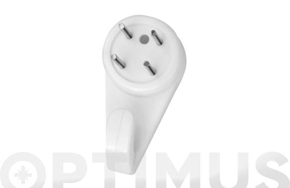 COLGADOR PARED 4 CLAVOS 31X16X