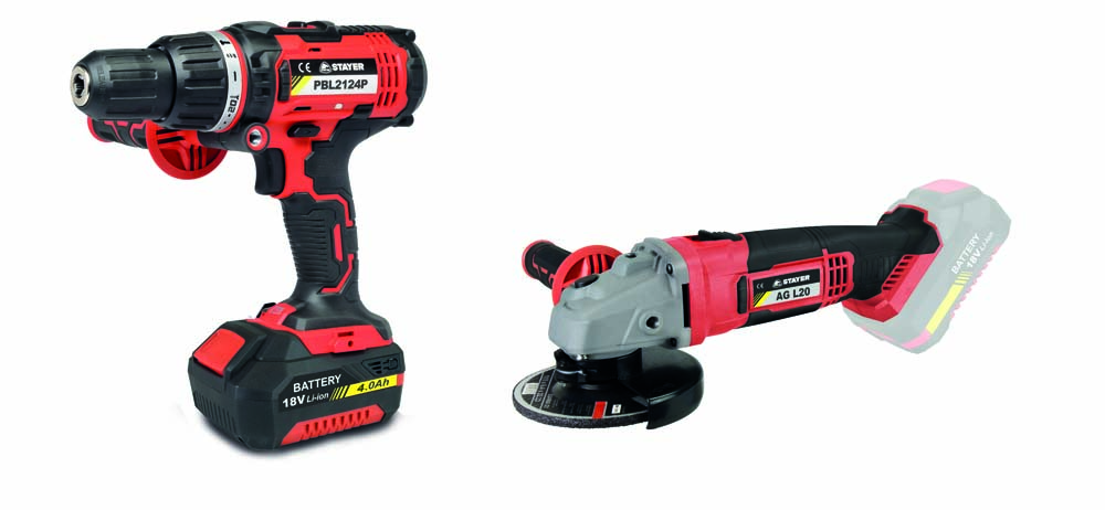 TALADRO 18V LI + AMOLADORA 115