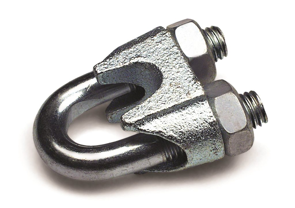 SUJETACABLE DIN 741 GALVA 50 U