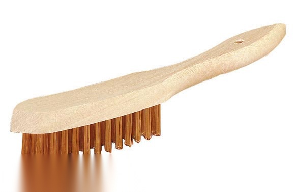 CEPILLO MAN.C/MANGO 4 HILERAS-