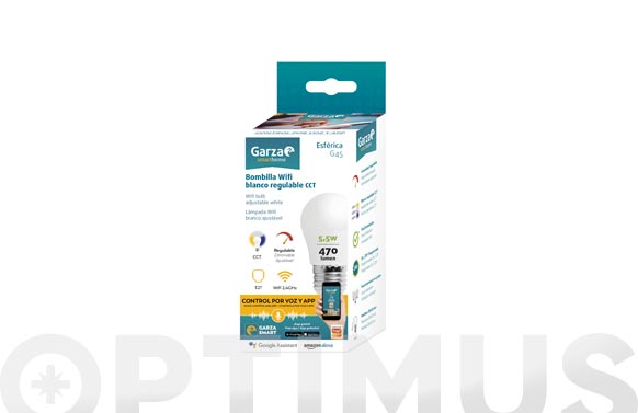 LAMPARA SMART E27 470LM 5,5W 4