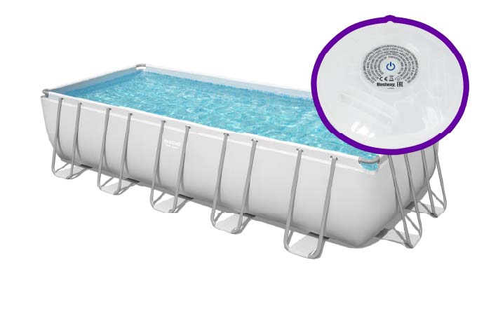 PISCINA PVC 640X274X132CM POWE