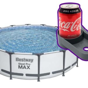 PISCINA PVC 427X107CM STEEL PR