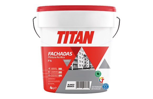 PINTURA ACRIL BLANCO F4 125670