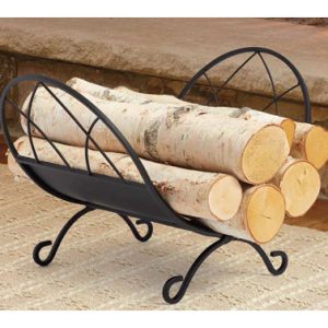 CESTA LEÑA NEG.MAT H.FORJ VH