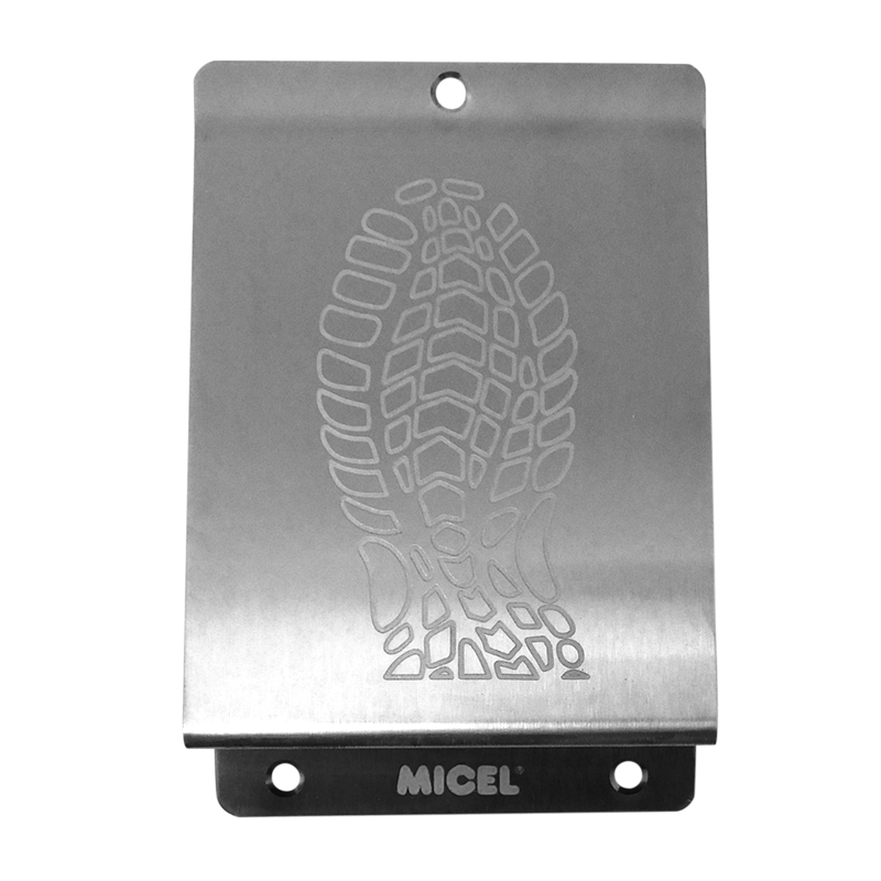 PLACA PISA PUERTA 148X98MM A/I
