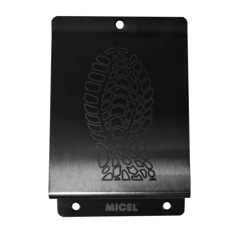 PLACA PISA PUERTA 148X98MM A/I
