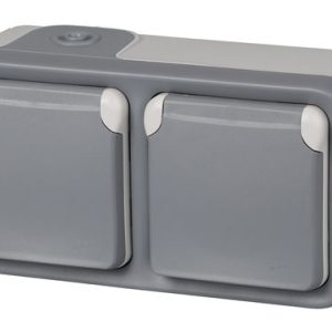 ENCHUFE DOBLE PLEXO 55 SUP. 15