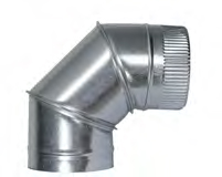 CODO T/ESTUFA 200MM AC. AC.GAL