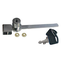 CERRADURA VITRINA CM8 120MM ZA