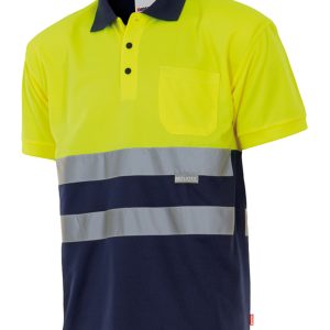 POLO TRABAJO 3XL AMARILLO FLUO