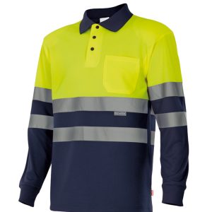 POLO TRABAJO XS AMARILLO FLUOR