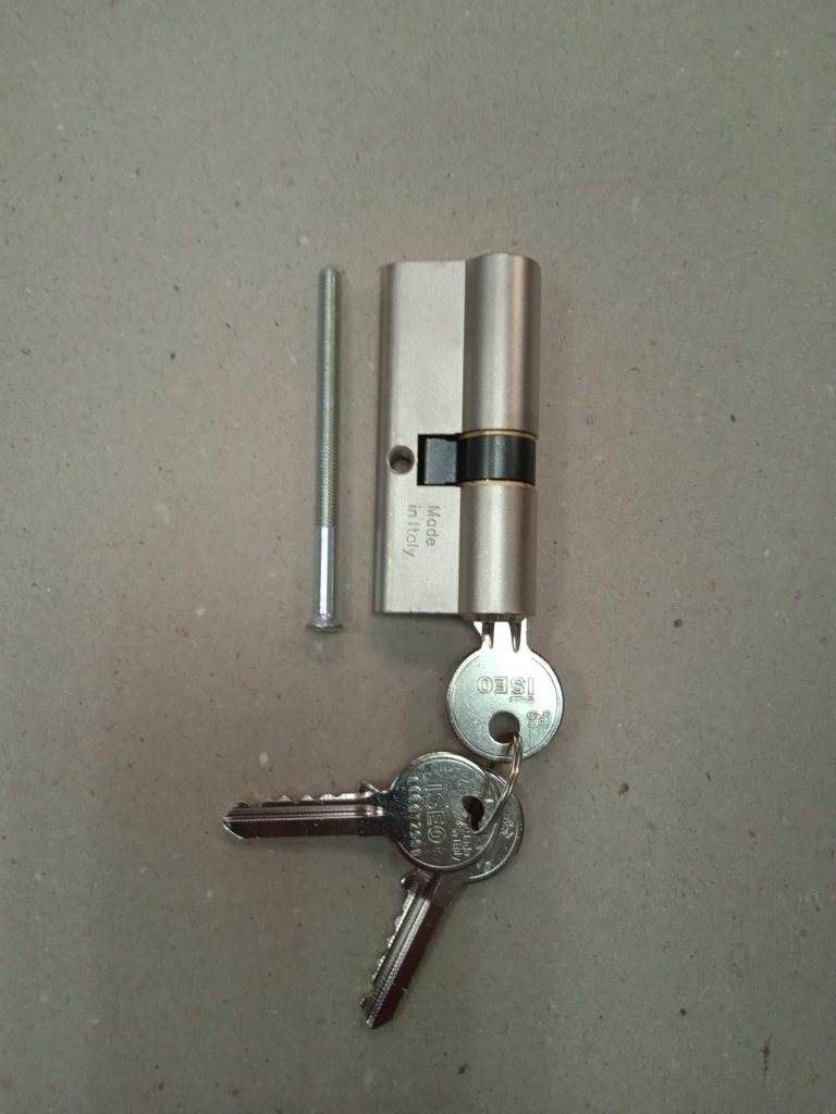 CILINDRO F5 30X40MM NIQUEL