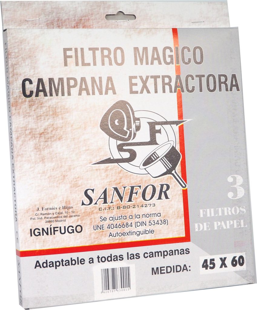 FILTRO EXTRACTORA MAGICO 60CM