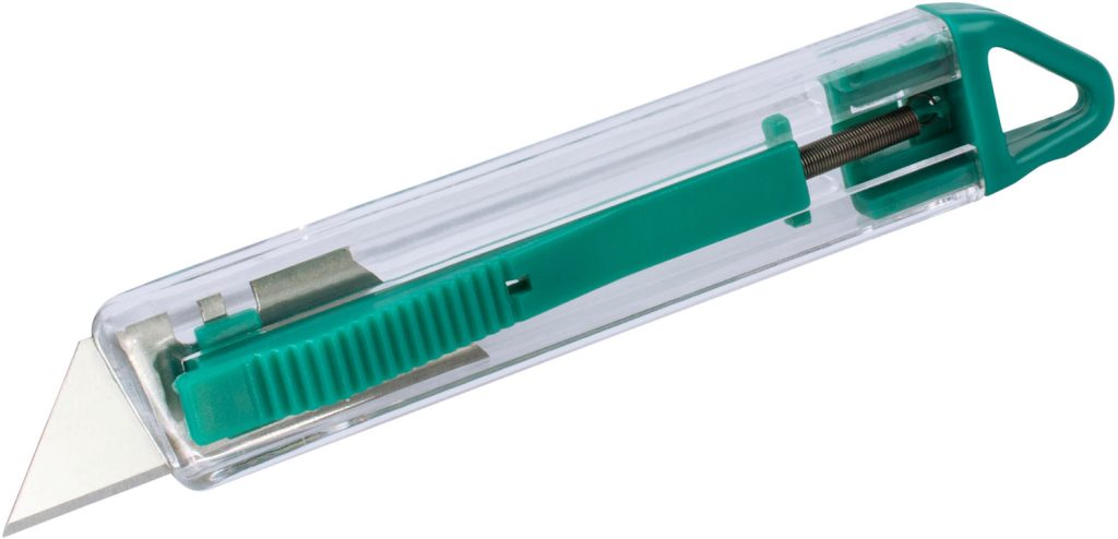 CUTER DE SEGURIDAD DE PLASTICO