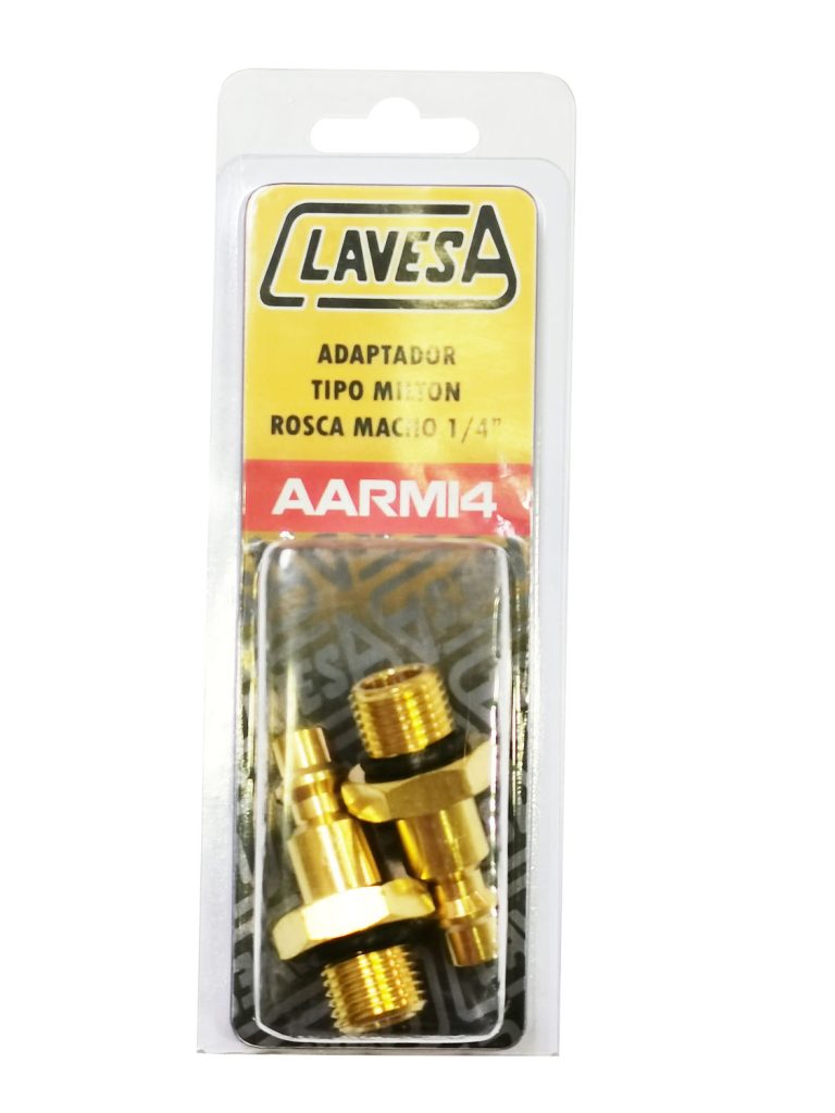 ESPIGA RAPIDA MACHO 1/4» AARM