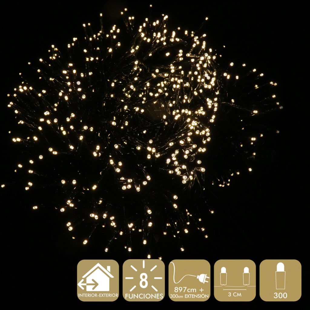 LUZ 8 FUNC. LED 1197CM CALIDA