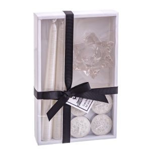 VELA + PORTAVELAS SET 21,70X13