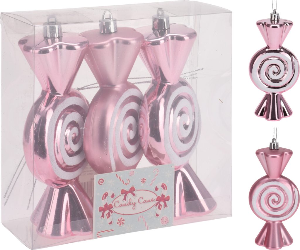 ADORNO NAVIDAD CARAMELO ROSA 3