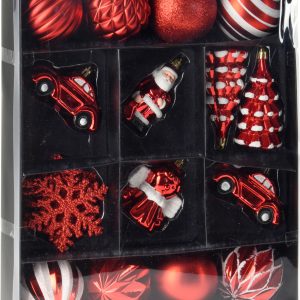 ADORNO NAVIDAD SURTIDO ROJO 20