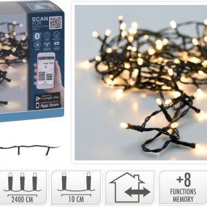 LUZ LED 240 LUCES LUZ BLANCA