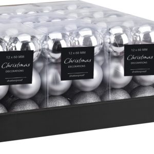 JUEGO BOLAS 60MM 12 PZ