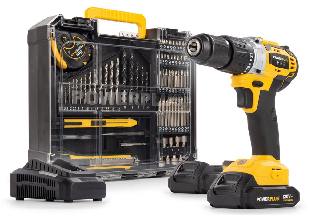 TALADRO 20V LI 2BAT 13MM