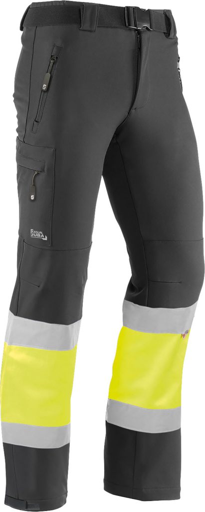 PANTALON M NEGRO/AMARILLO FLUO