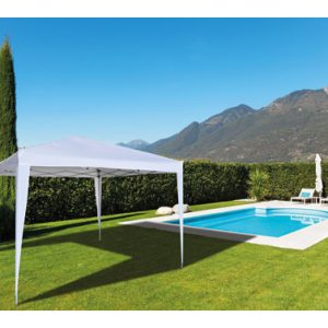 CENADOR JARD 3X3 MT MET BLANCO