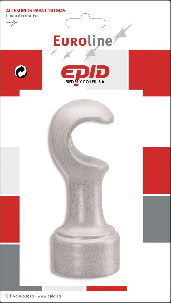 SOPORTE FRONTAL Ø29X120MM EURO