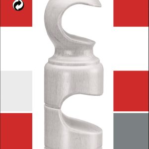 SOPORTE DOBLE 29X165MM EUROLIN