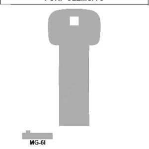 LLAVE MAGNET. MG-6I PL
