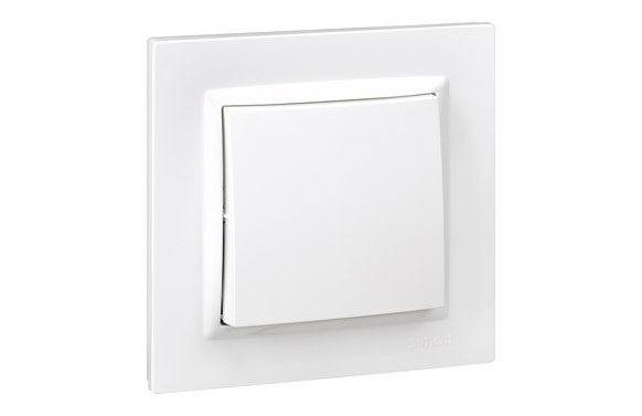 PULSADOR SERIE 10 BLANCO