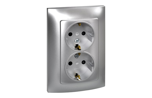 BASE ENCHUFE DOBLE SCHUKO TT E