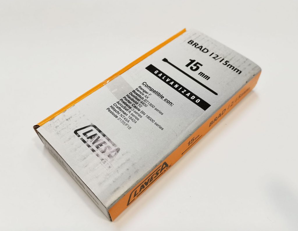 CLAVO CABEZA BRAD 0,8X15MM PV0