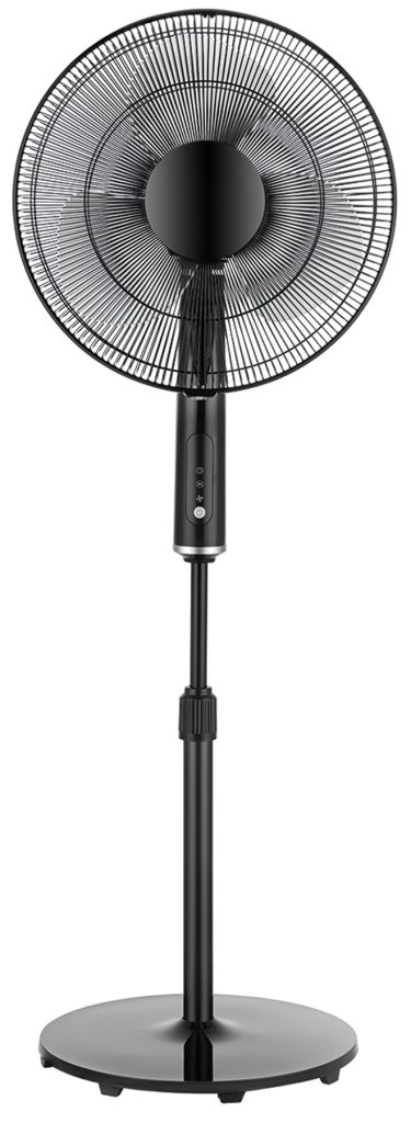 VENTILADOR PIE MANDO 40W40CM N