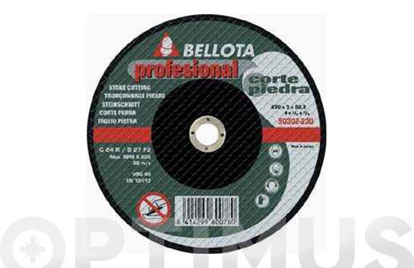 DISCO CORTE 230X3X22 MM