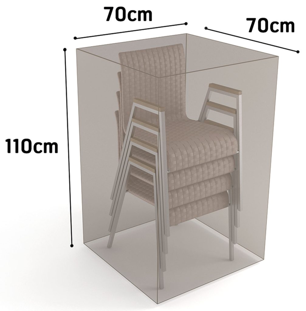 FUNDA SILLAS APILADAS VISON 70