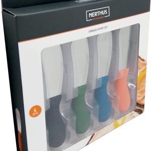 CUCHILLOS PARA UNTAR SET 4 UDS