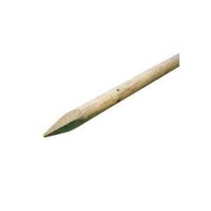 POSTE MADERA REDONDO CON PUNTA