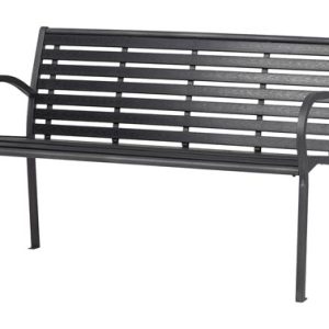 BANCO JARDIN METAL POLYWOOD 12