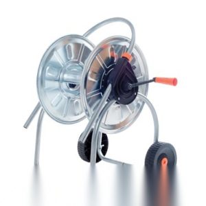 CARRO PORTAMANGUERA ACERO CINC